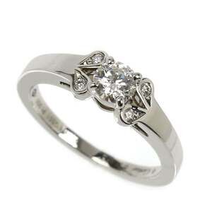 CARTIER Authentic Silver Diamond Ring